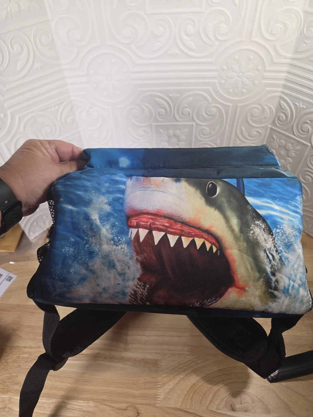 JeremySport Kids 3D Shark Backpack